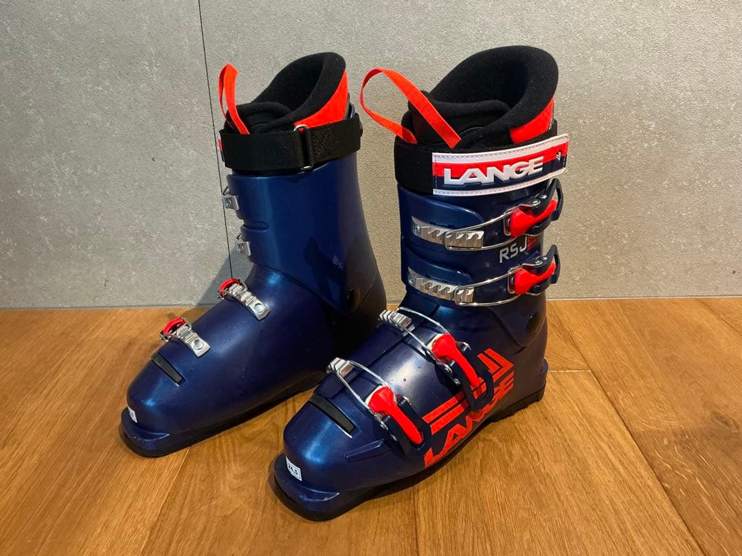 『極美品』 LANGE RSJ 24.5 子ども用スキー ブーツ