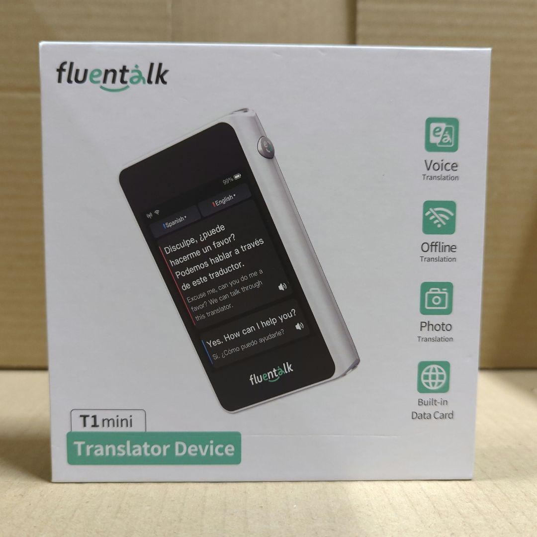 Fluentalk by Timekettle T1mini 翻訳機 新品