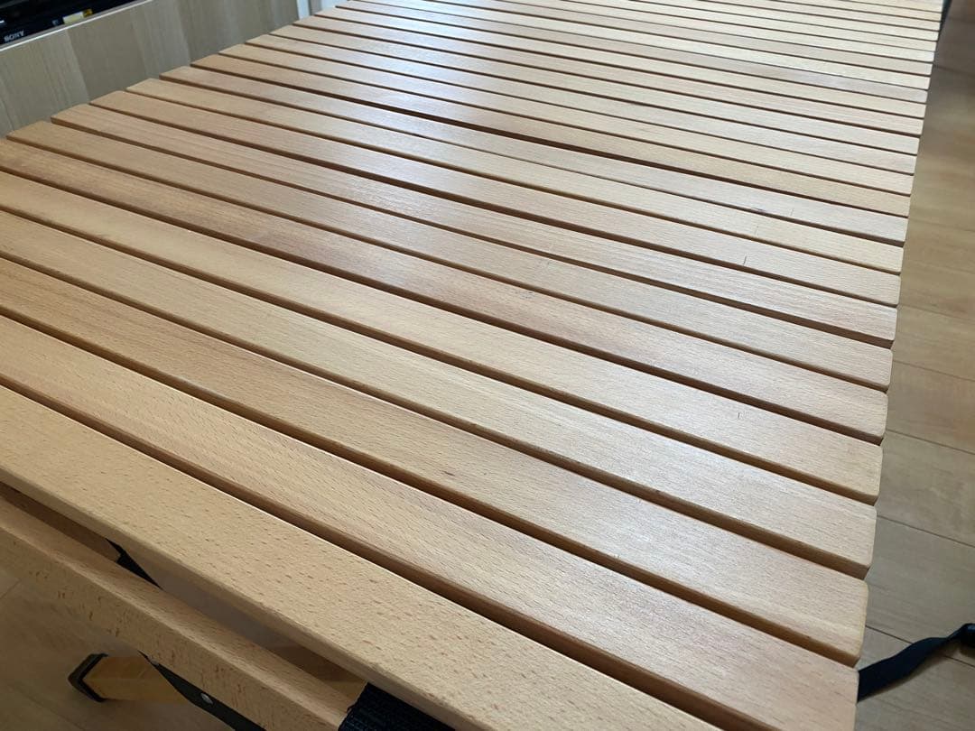 ハイランダー　ロールウッドテーブル120