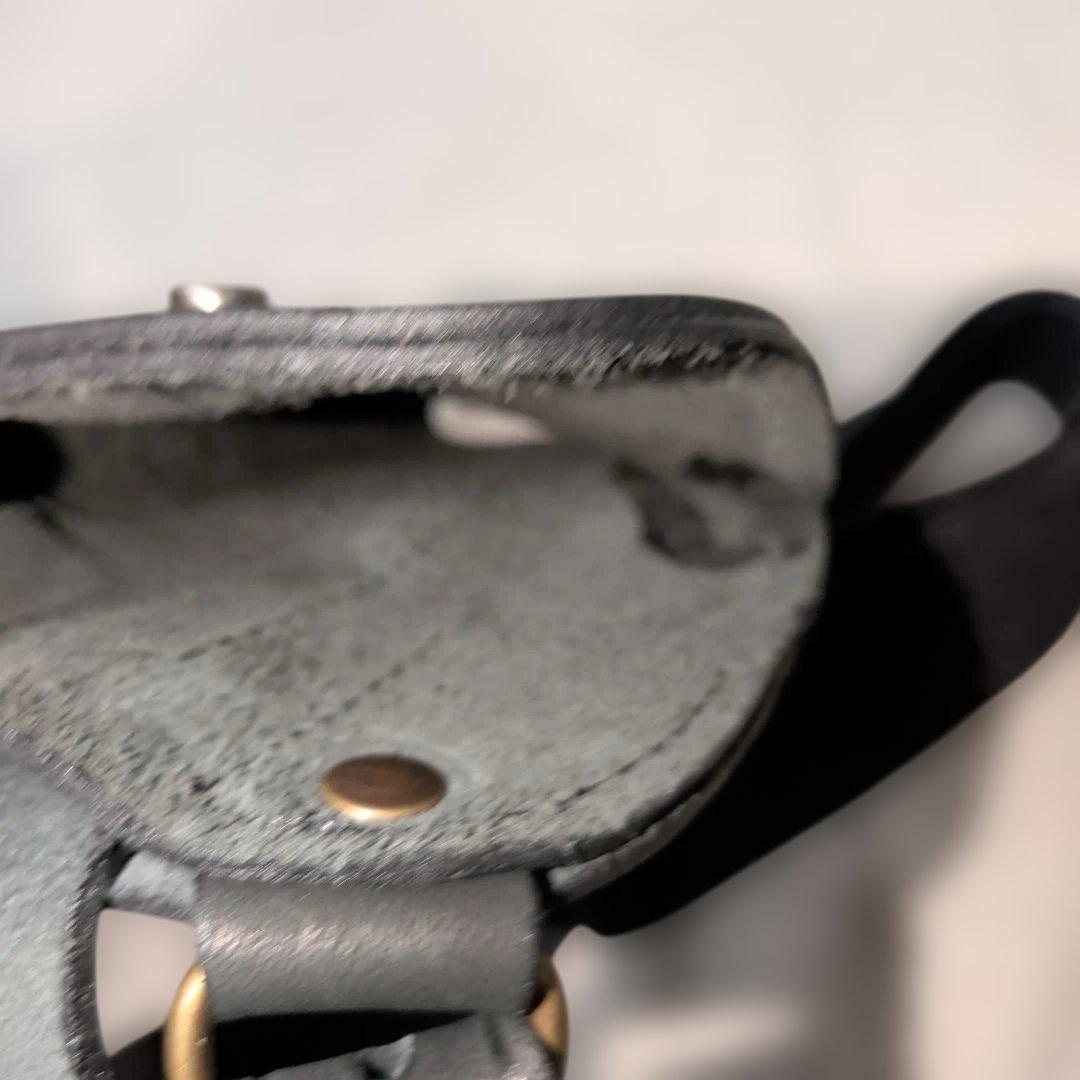 xch製　実物ショルダーホルスター　本革レザー　3-4インチリボルバー用