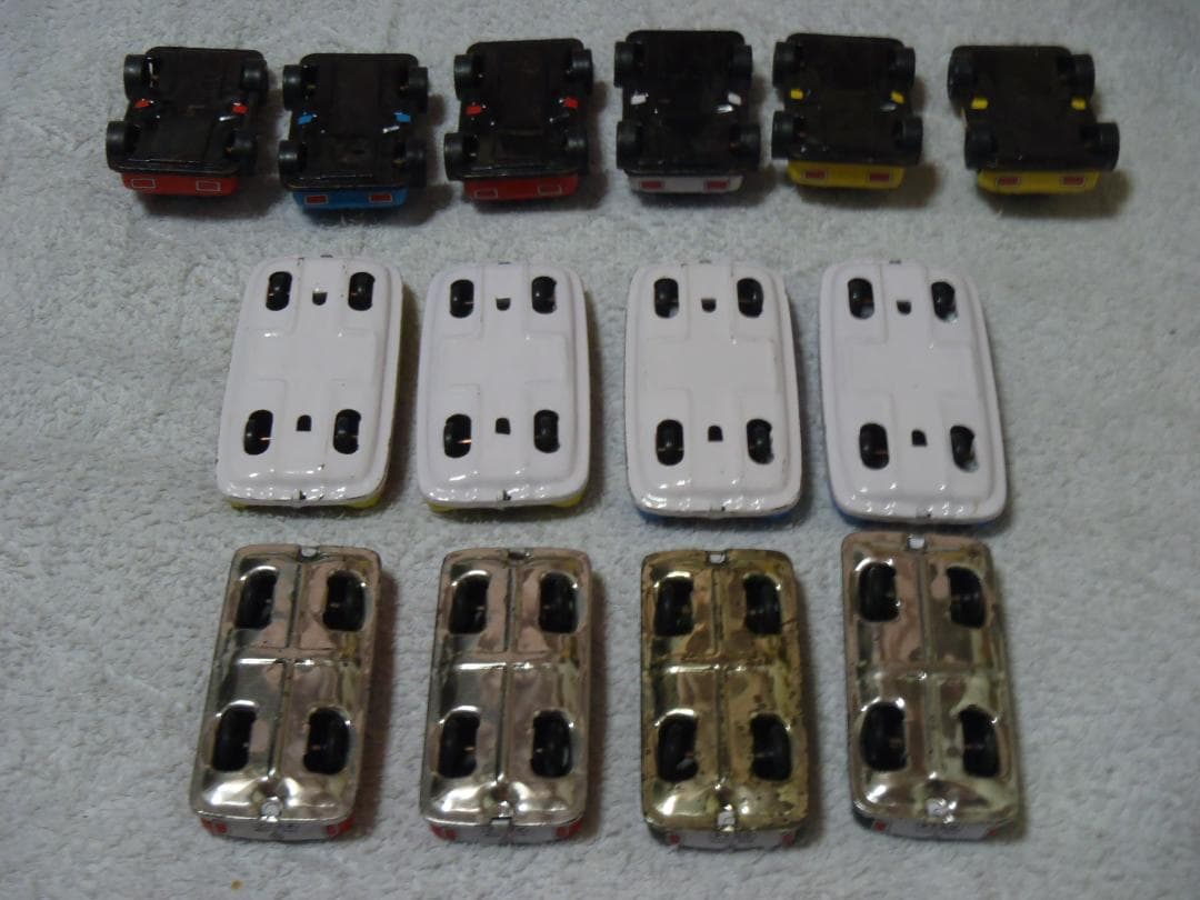 ❤️日本製❤️ブリキ❤️廃盤❤️レア物セット★１４両★ミニカー★大量セット