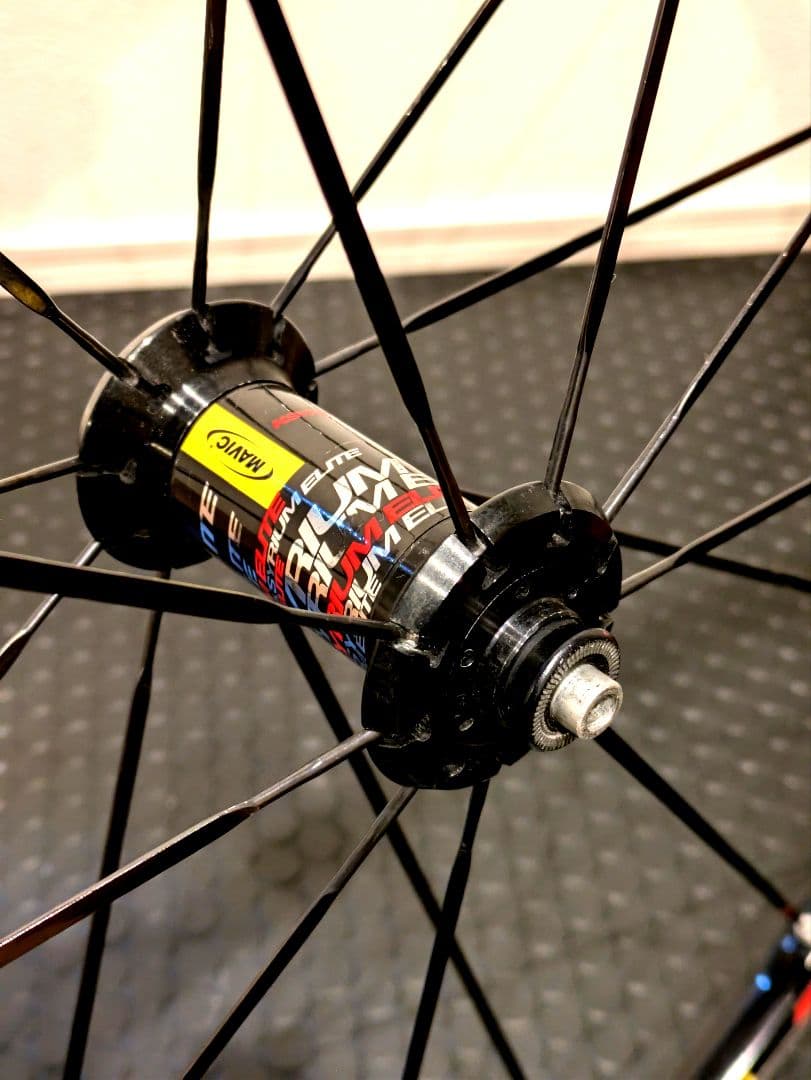 mavic ksyrium elite前後セット　シマノフリー10s