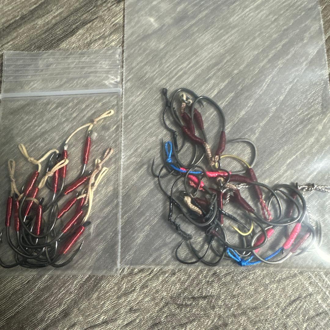 岡ジグ、鱒男爵、P-BOYジグ　サクラマス用ジグセット