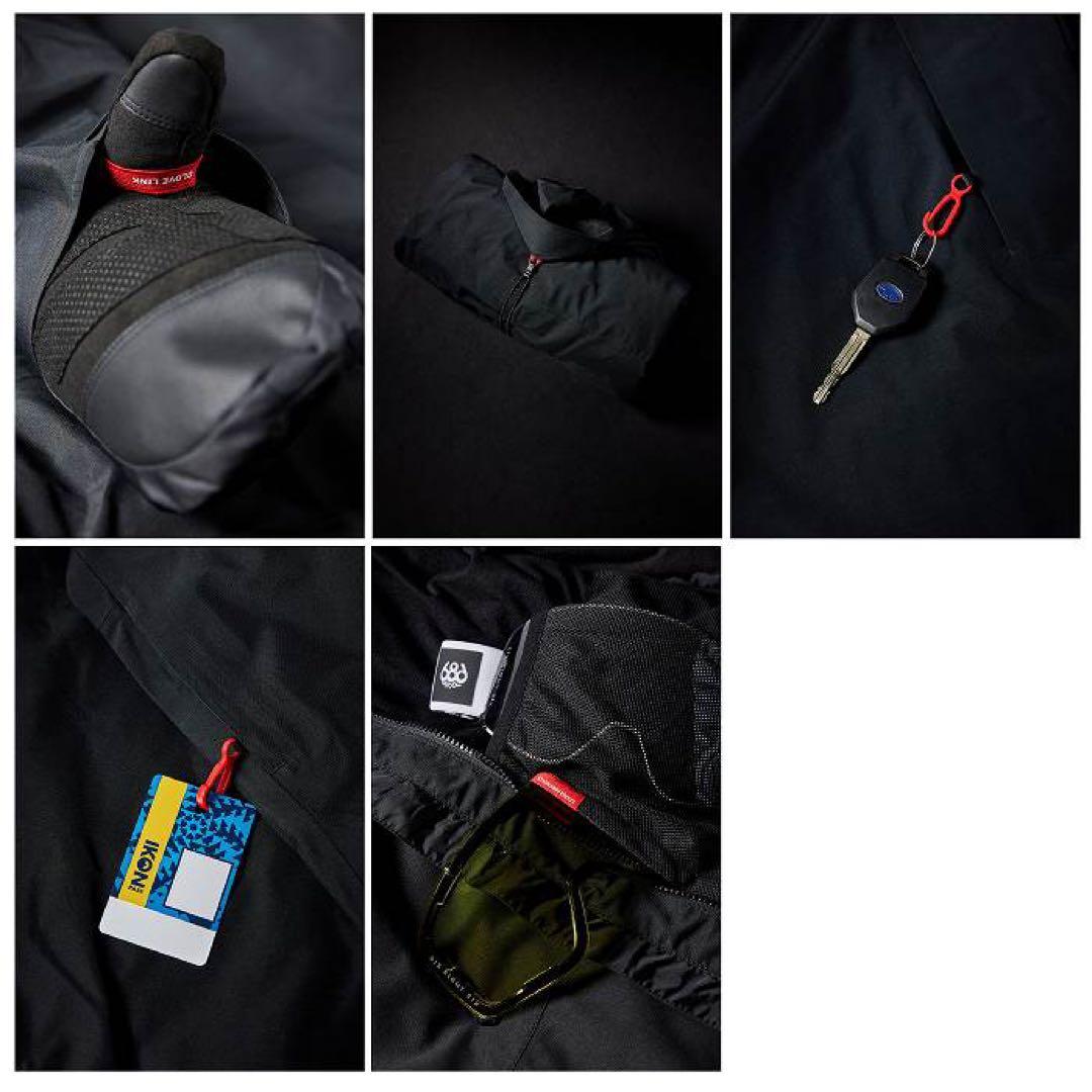 新品未使用 686 スノーボード ウェア Lサイズ ジャケット ブラック