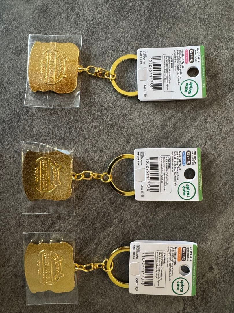 ちいかわご当地キーホルダー　オーストラリア限定/コアラ3種セット