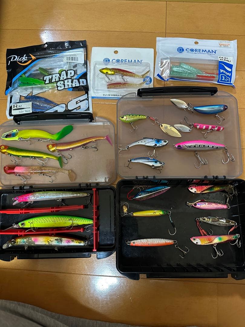 ジグ　ミノー　ワーム　セット売り