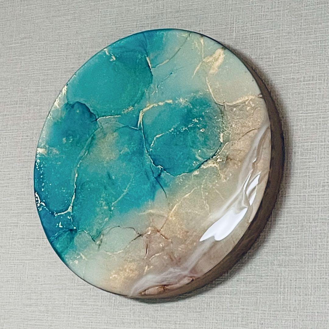 アルコールインクアート・海（セット）