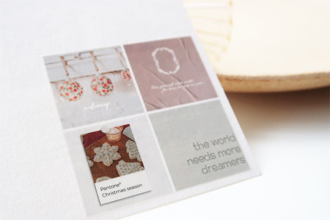 【1019】木栖与苔《小法》海外マステ　PETテープ