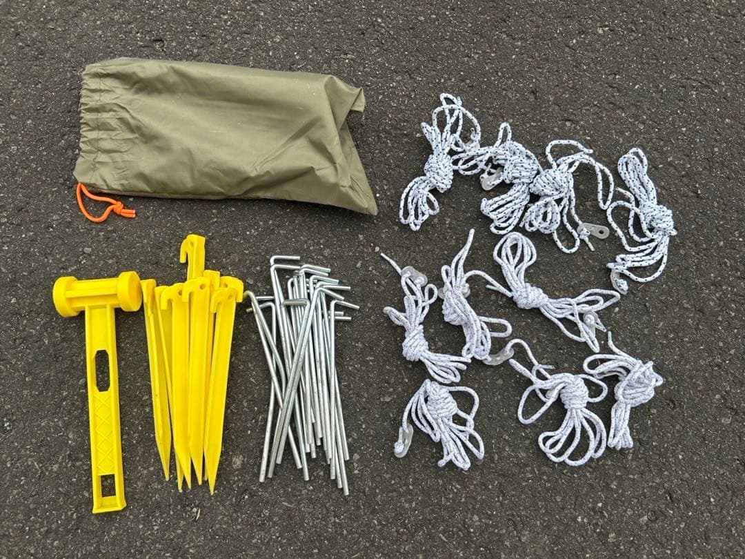 【美品】タフスクリーン2ルームハウス　オリーブサンド　コールマン　テント