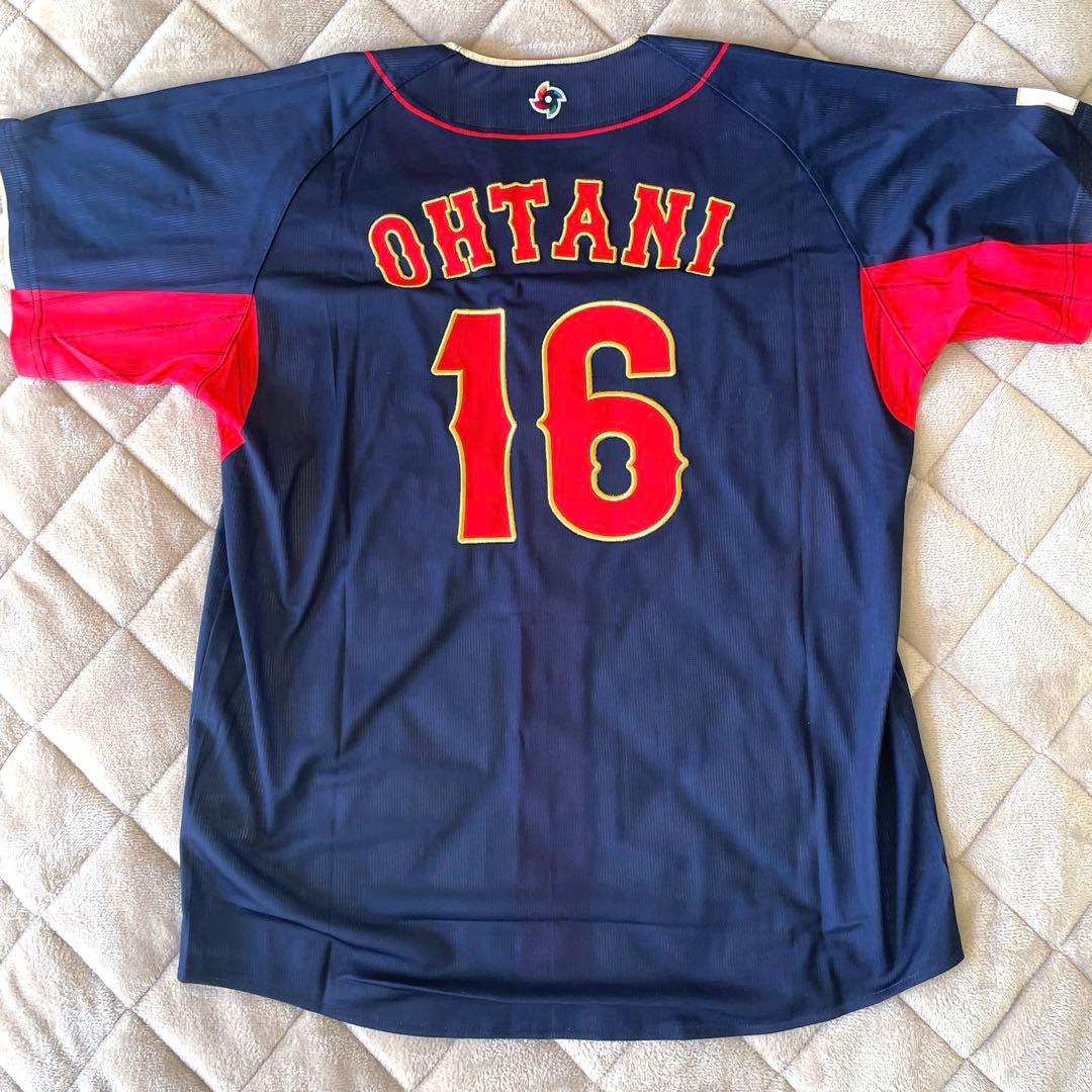 WBC 侍ジャパン 大谷翔平 レプリカユニフォーム（刺繍）Oサイズ　ビジター