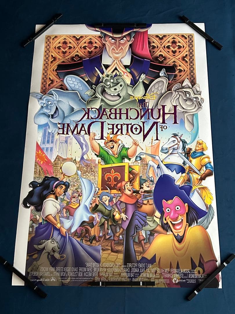 ノートルダムの鐘　USオリジナル映画ポスター