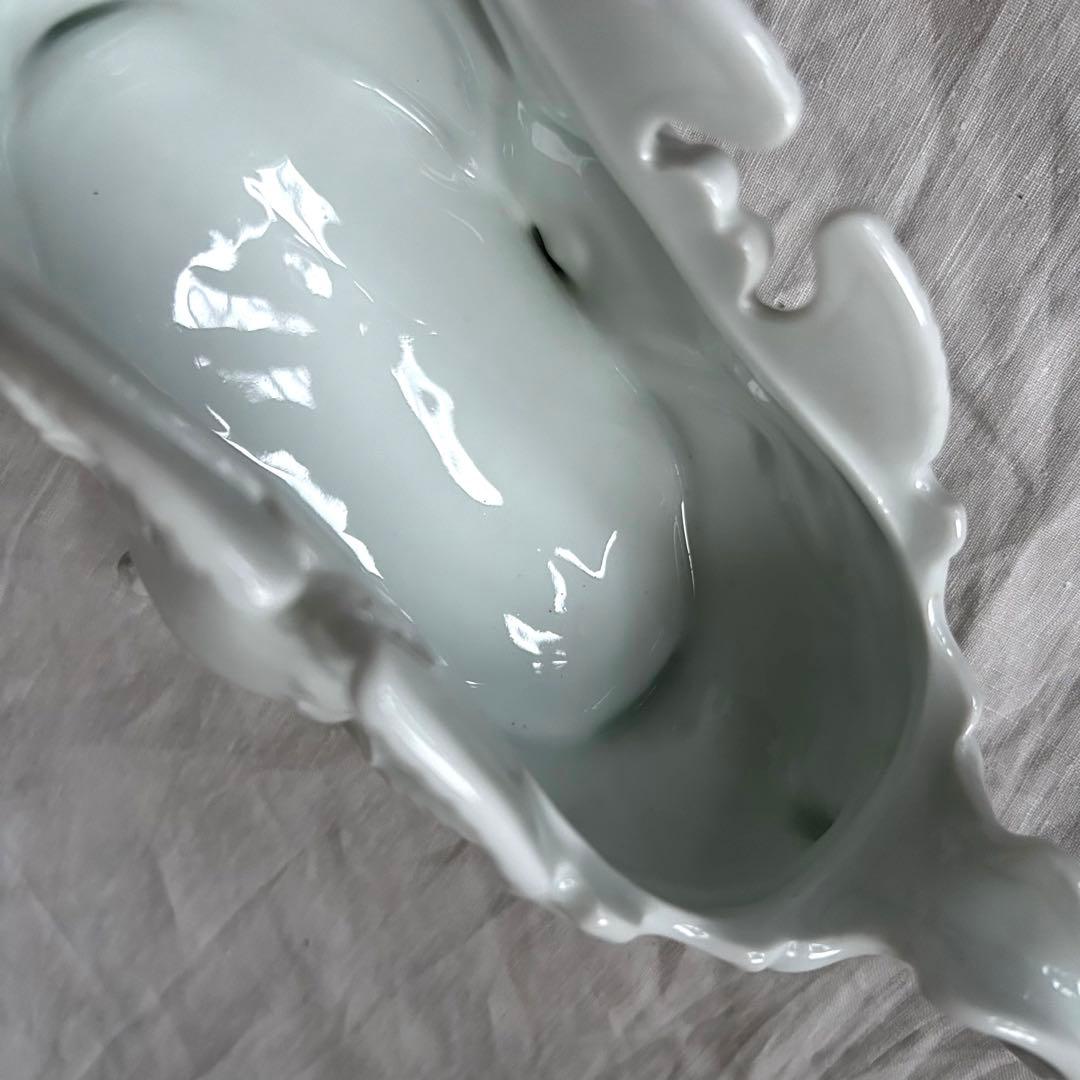 フランスアンティーク　LIMOGES リモージュ　ジャルディニエール　花器　花瓶