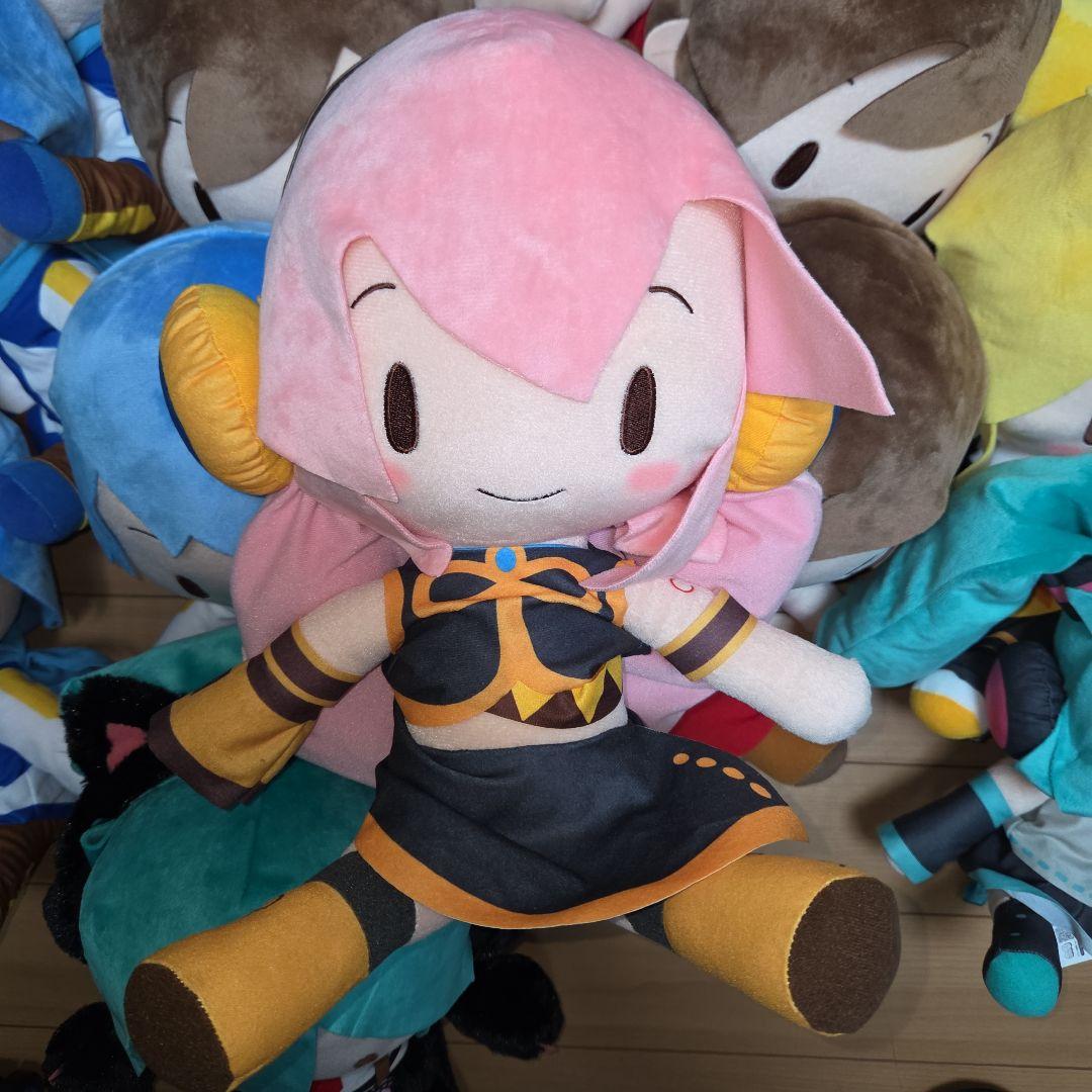 初音ミク 鏡音リン 鏡音レン MEIKO カイト ぬいぐるみ 14点セット