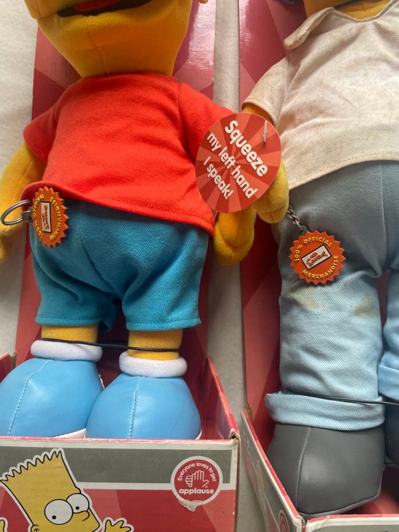 90s simpsons シンプソンズ　トーキング人形　インテリア