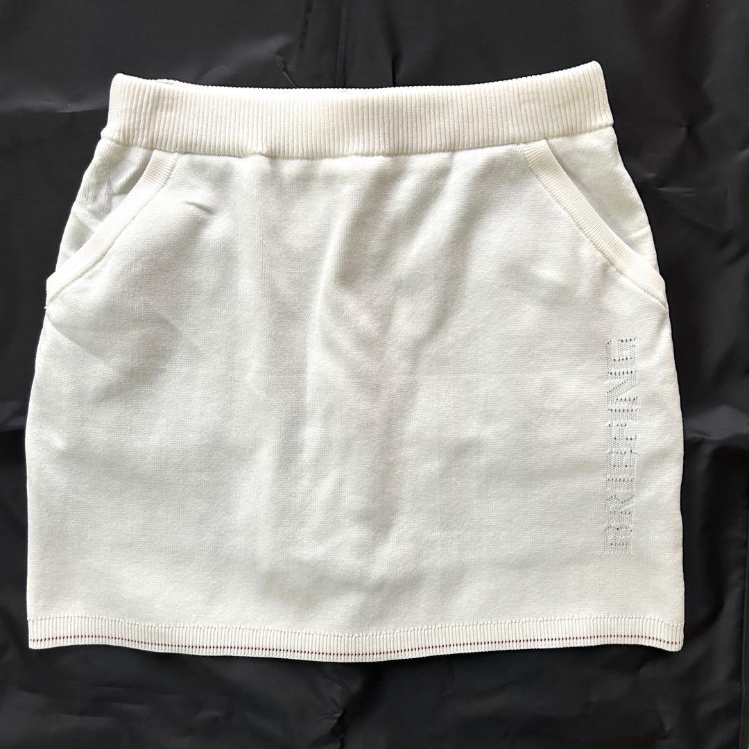ブリーフィング スカート ニット ロゴ インナー付き 2020年モデル 白