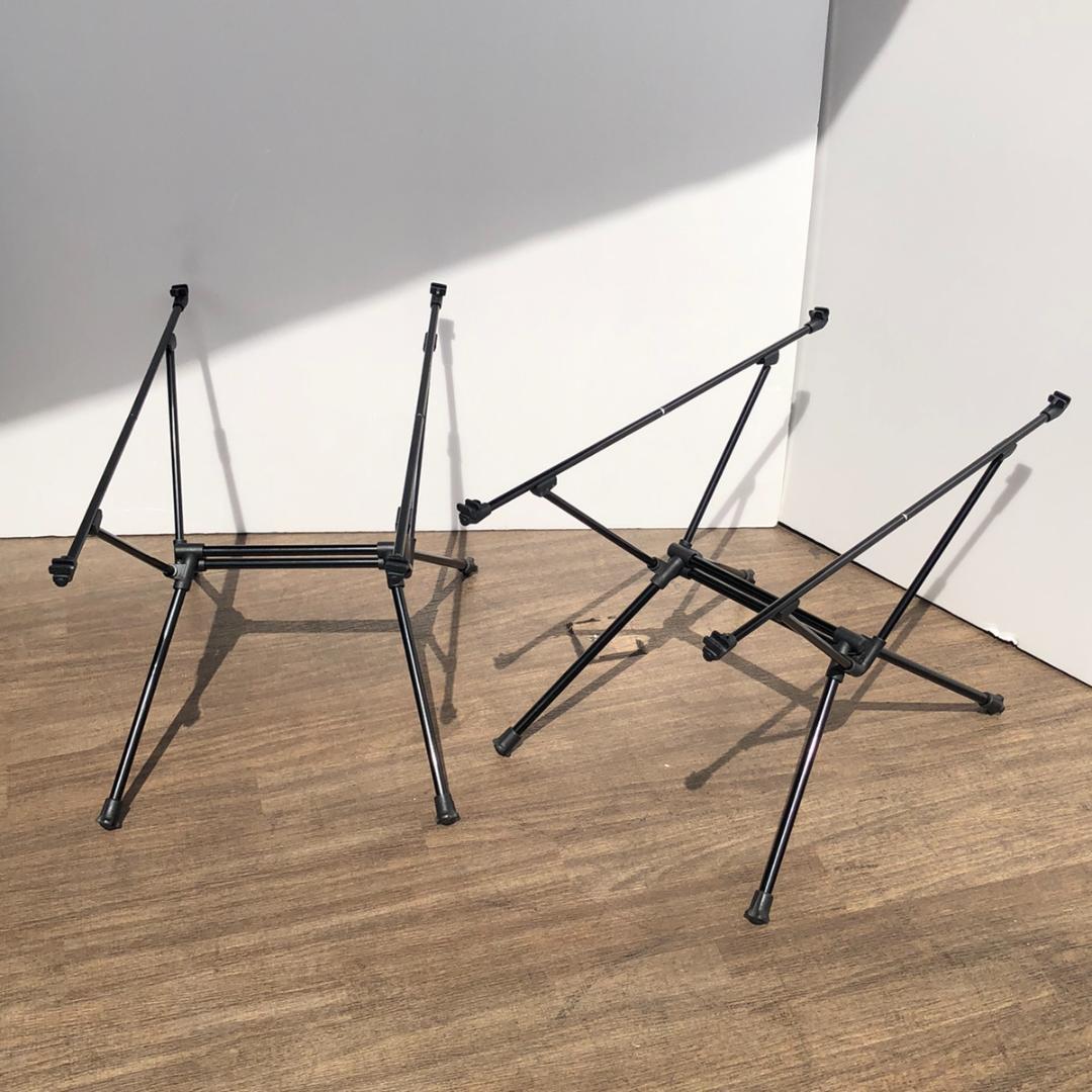 サハラ SAHARA ウッドヘキサアウトドアテーブル ブラック キャンプ用品