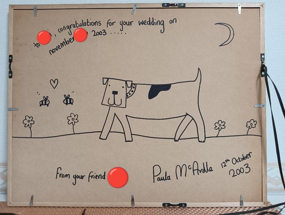 【1月末削除】【直筆サイン＆絵入】Paula McArdleポーラ マッカードル