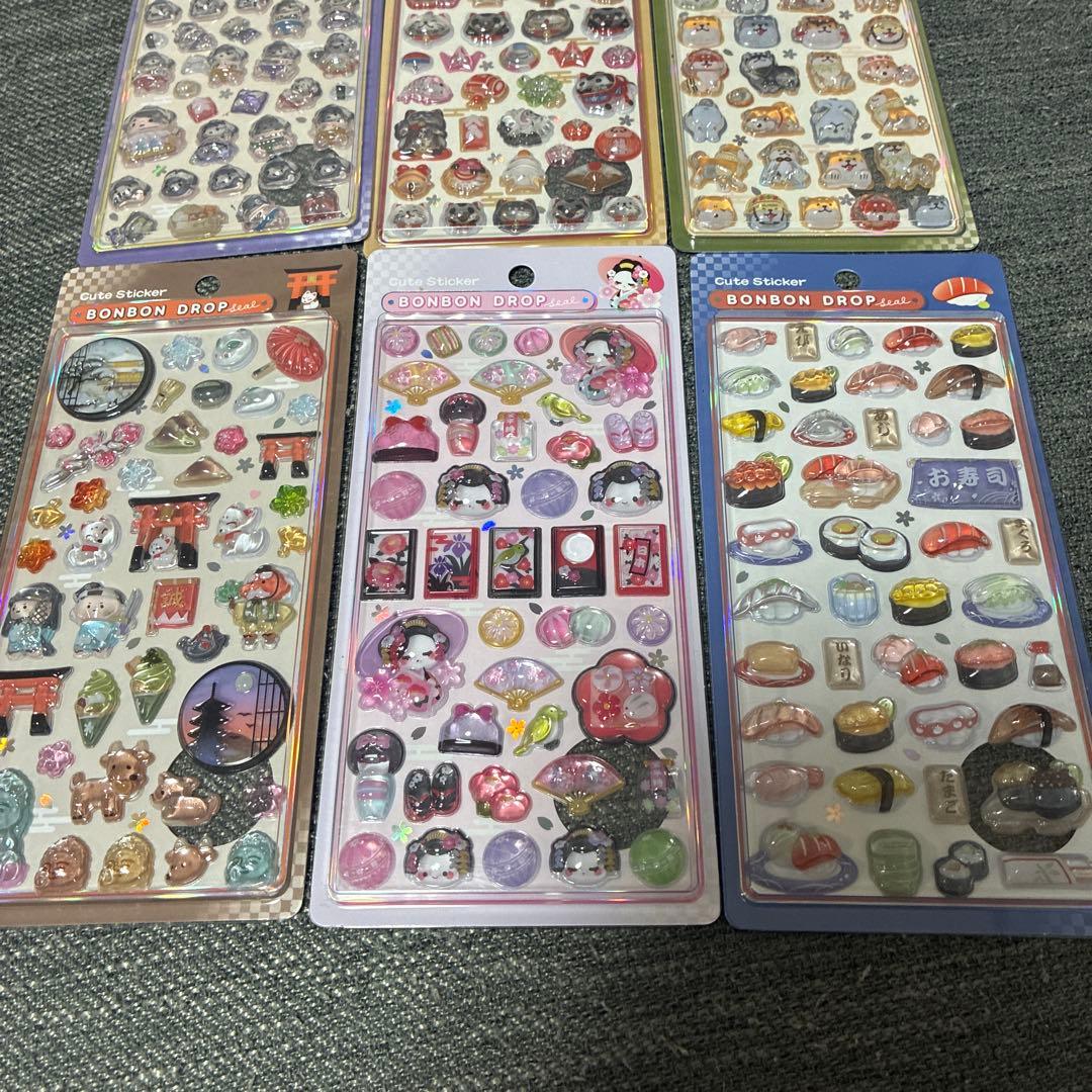 ボンボンドロップ和柄　正規品6点セット