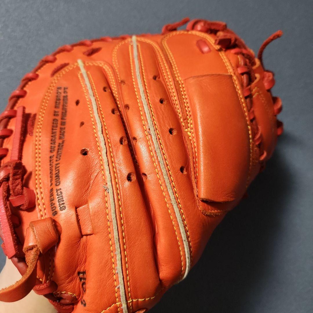 Mizuno Select 9 軟式グローブ オレンジ