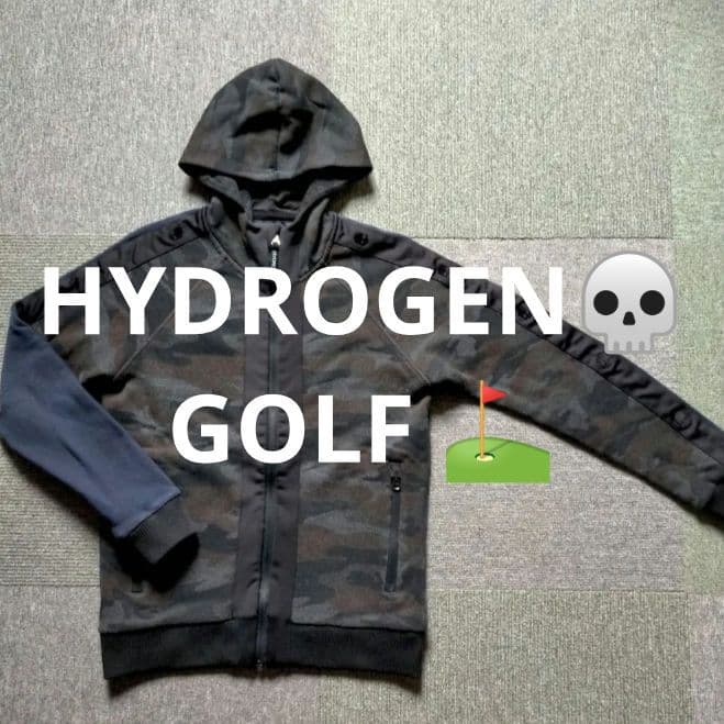 【美品】HYDROGEN GOLF ハイドロゲン ゴルフ ゴルフウェア パーカー