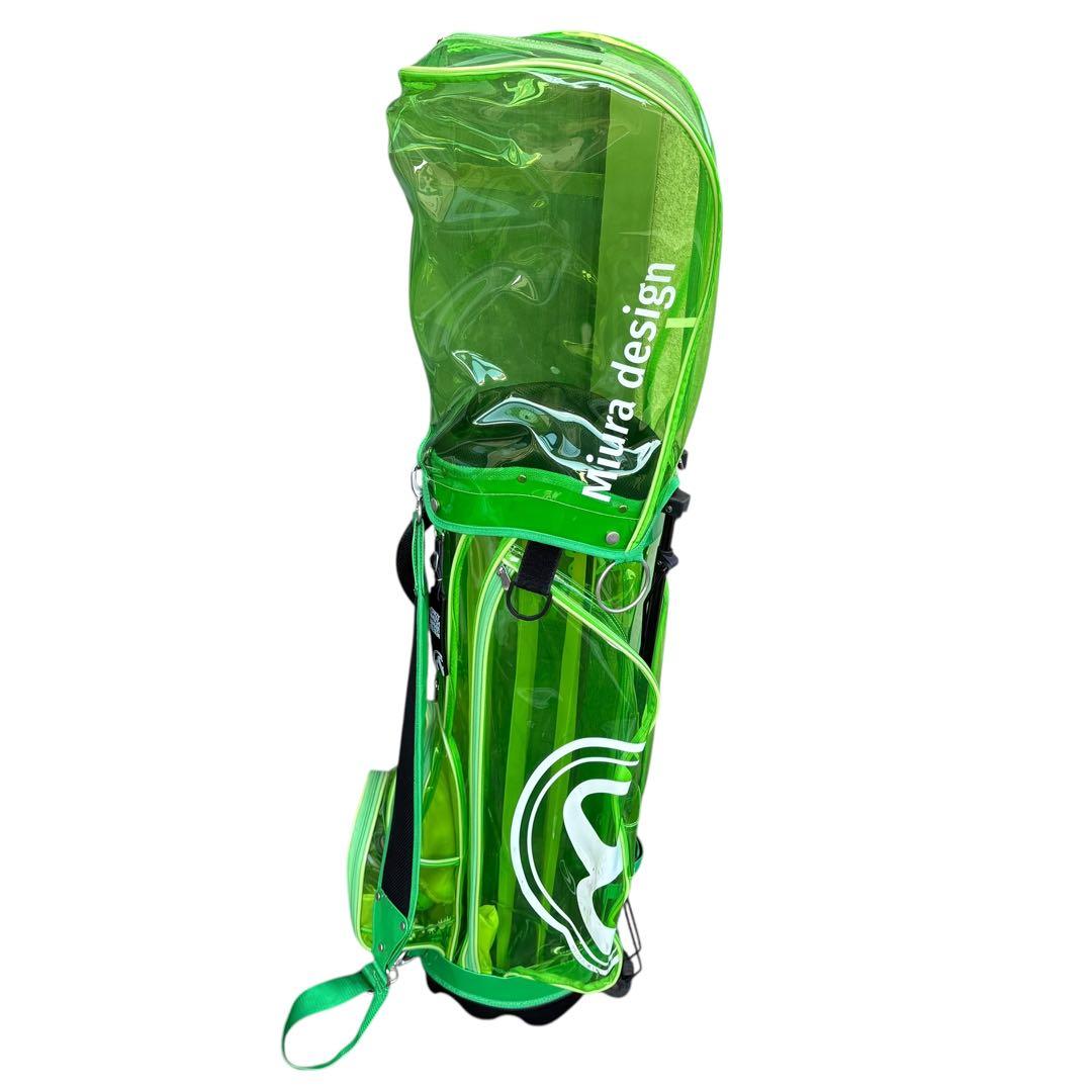 フランクミウラ Miura design ゴルフバッグ グリーン