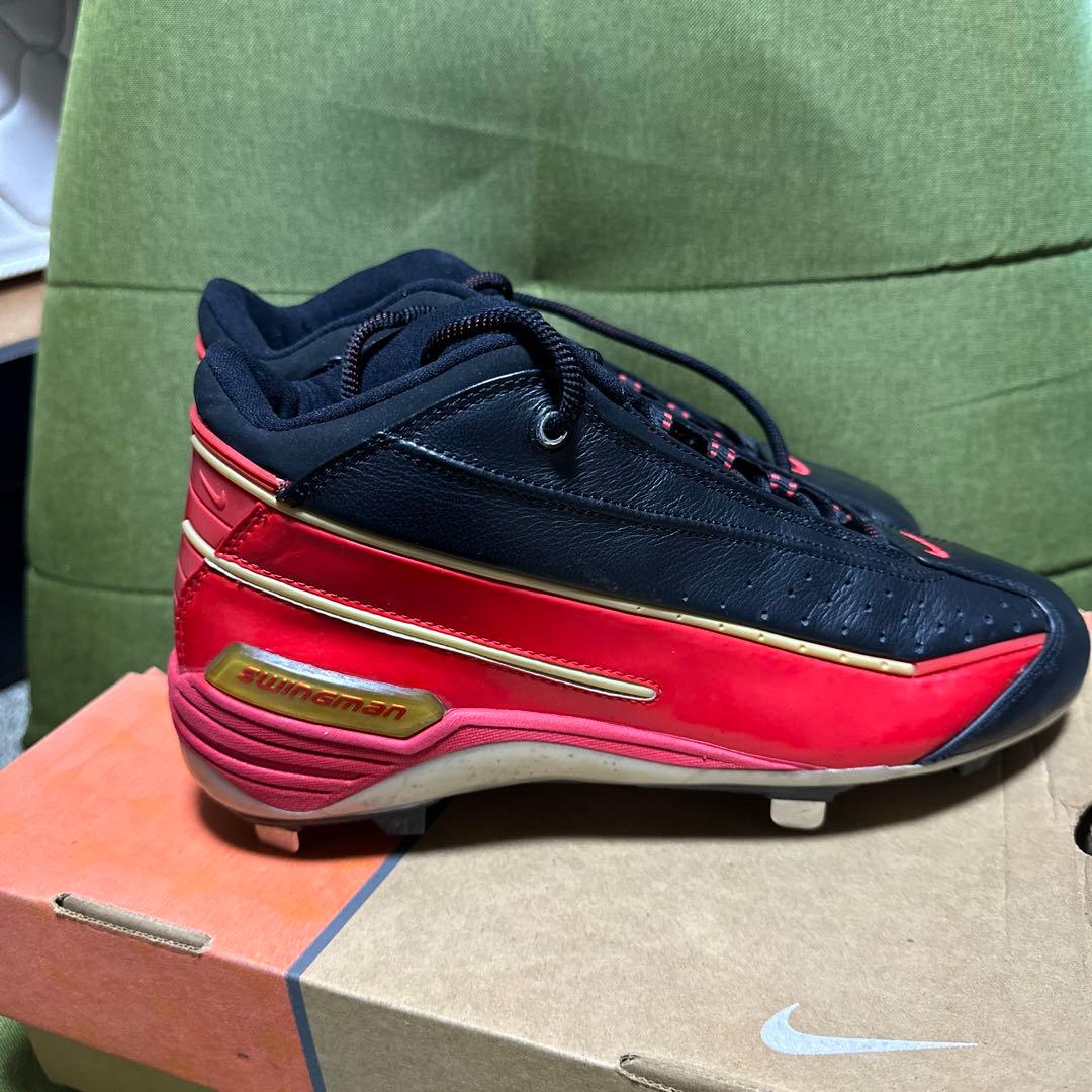 Nike エアグリフィーメタルスパイクシューズ 黒/赤