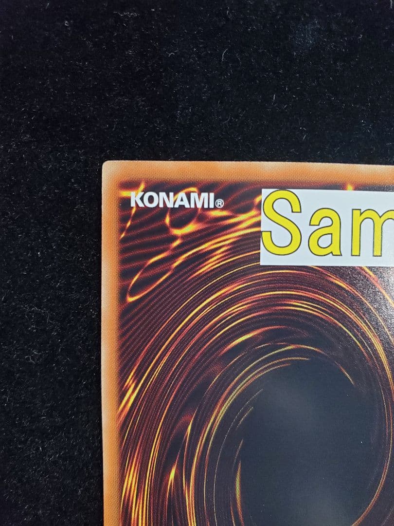 希少【SAMPLE表記】遊戯王　SRダブル・ヨーヨー（SPHR-JP003）