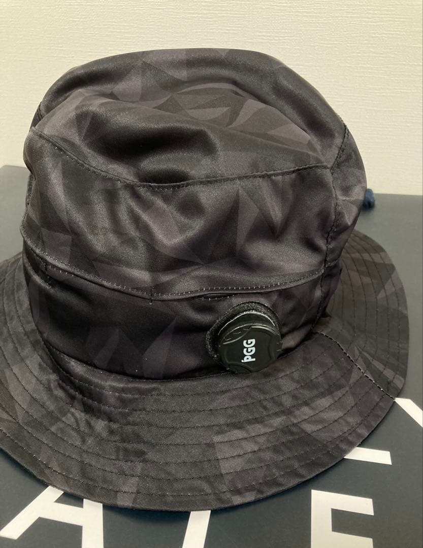 新品 パーリーゲイツ PGG 【GSIX】調整リール付きハット 男女兼用モデル