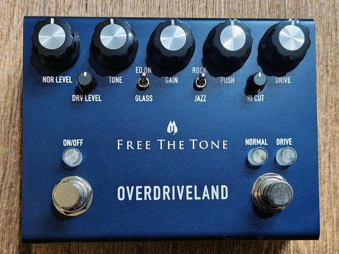 ギター Free The Tone Overdriveland