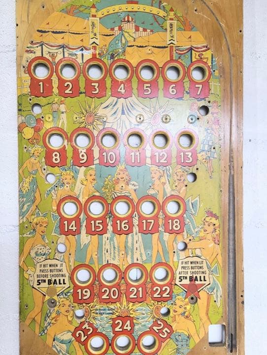 ビンテージ　ピンボール　レトロ　アメリカ
