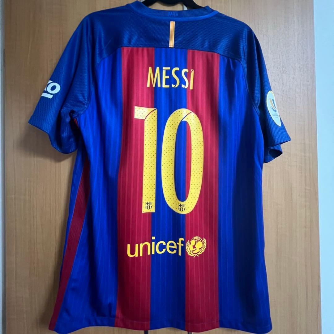 希少　メッシ　バルセロナ　ユニフォーム　オーセンティック　2016