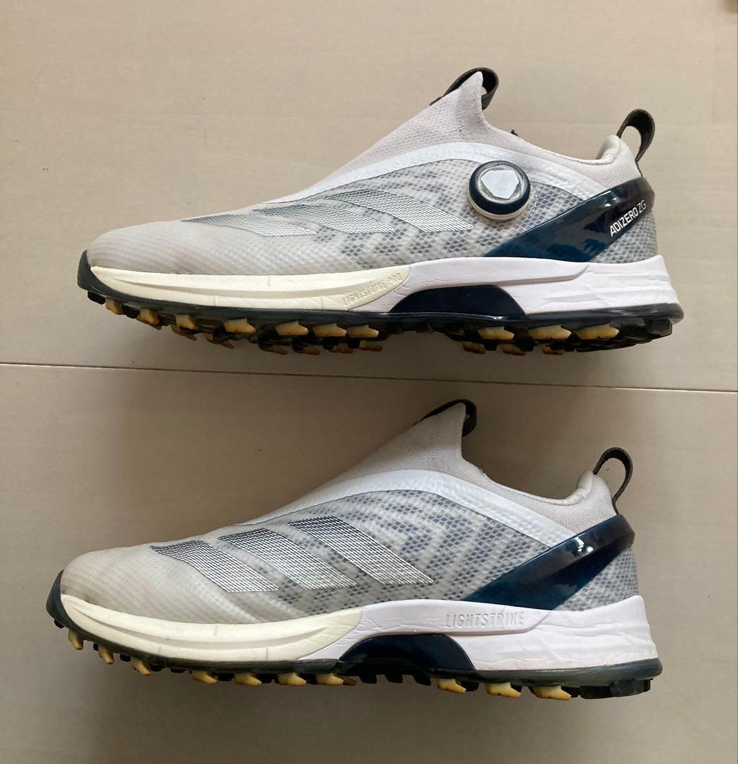 adidas ADIZERO ZG BOA ゴルフシューズ 27.5㎝