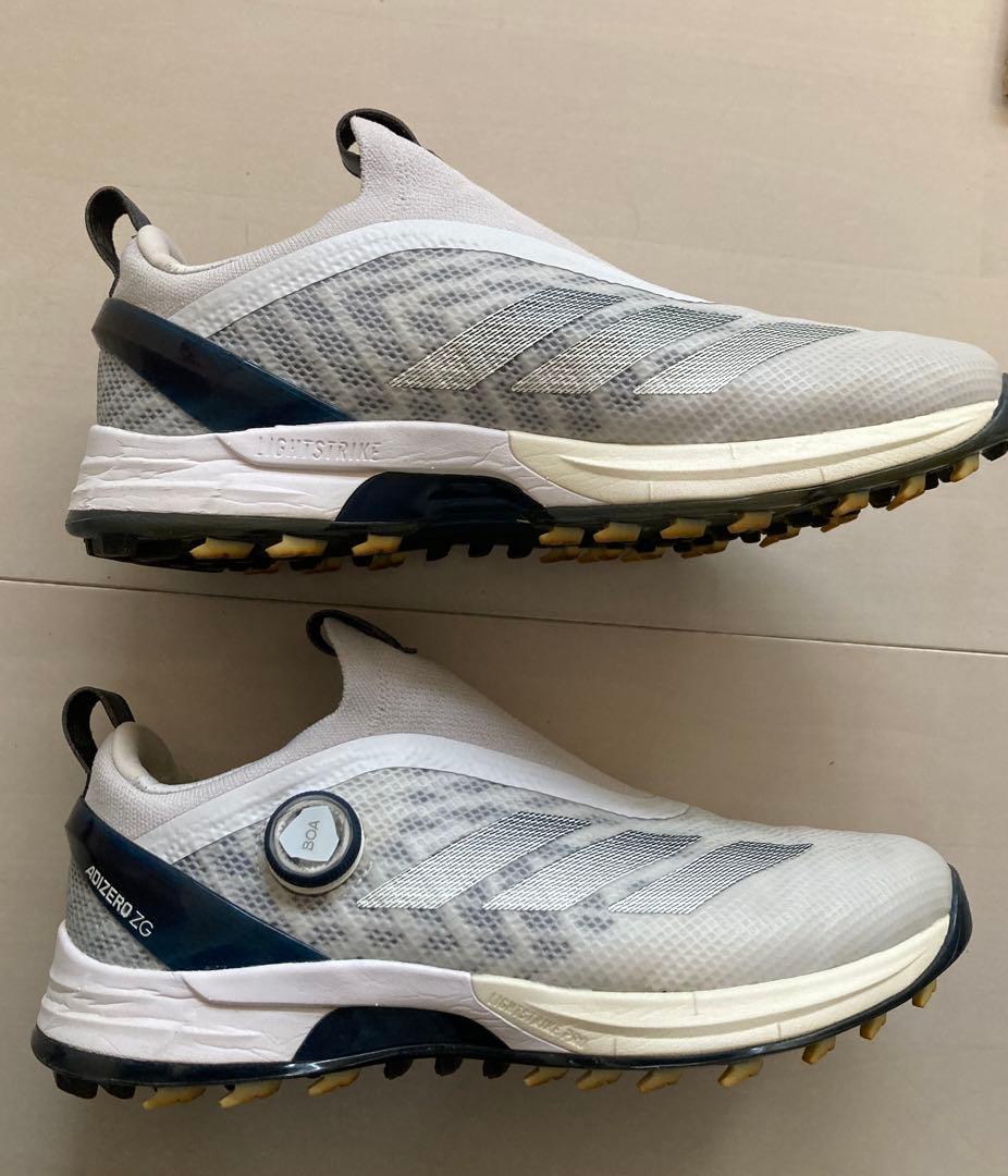 adidas ADIZERO ZG BOA ゴルフシューズ 27.5㎝