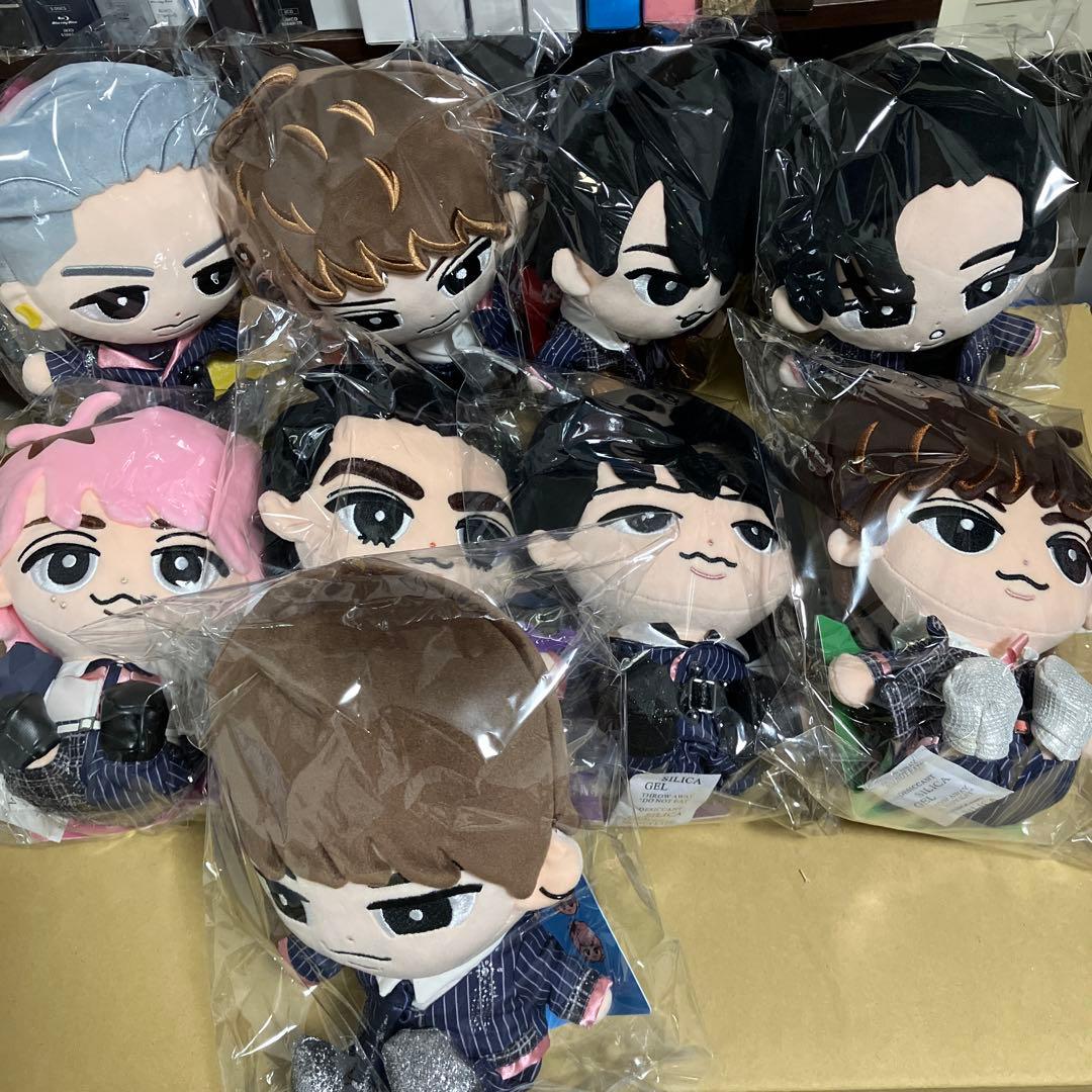 25日までの価格♡すのチルBIGぬいぐるみぶら下がらないシリーズ9人セット♡