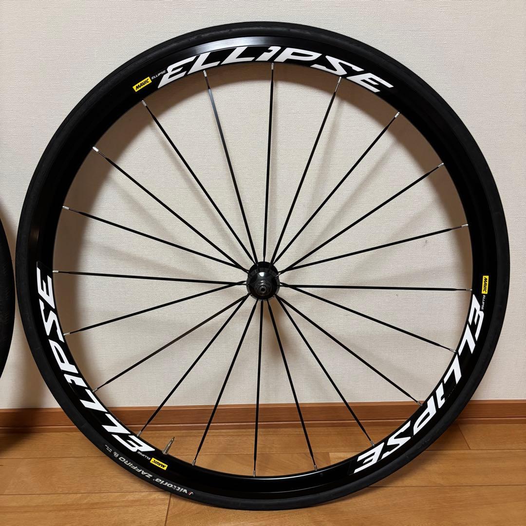 Mavic製 ELLIPSE 700×25mmトラックホイールセット