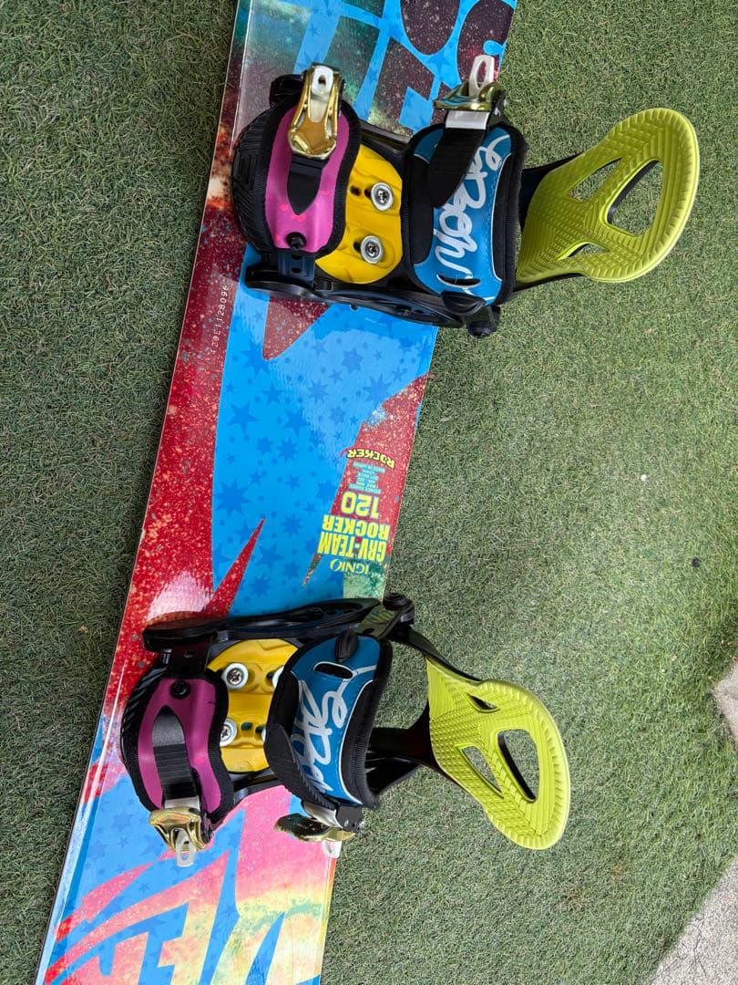 スノーボード2点セット IGNIO 120cm イグニオ キッズ 子供 ジュニア