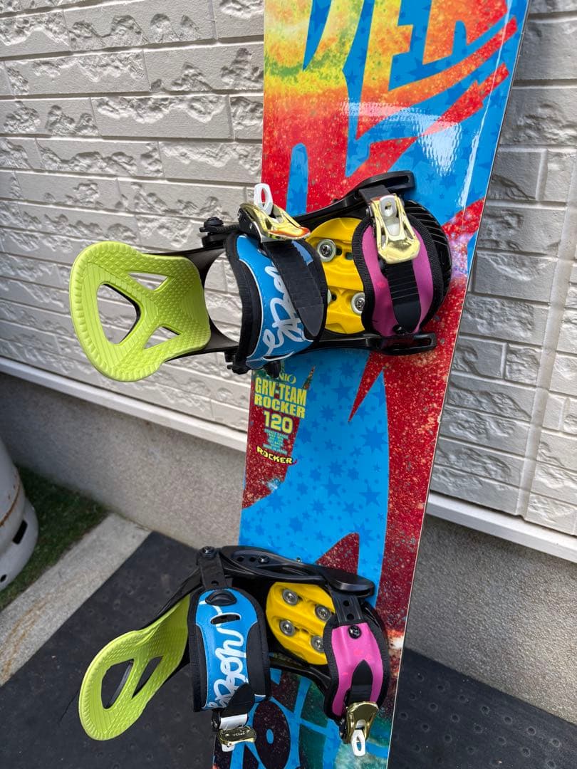 スノーボード2点セット IGNIO 120cm イグニオ キッズ 子供 ジュニア