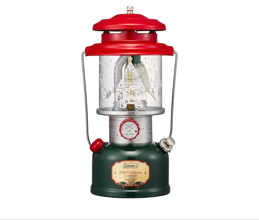 コ*ン様 新品　Colemanクリスマスリミテッドハイブリッドランタン 2025
