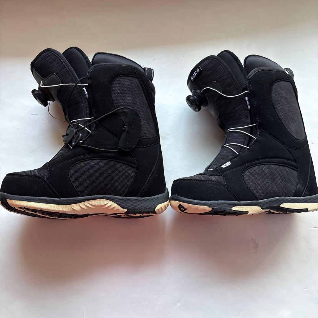 新品 スノーボードブーツ HEAD 23.0cm BOAシステム ブラック