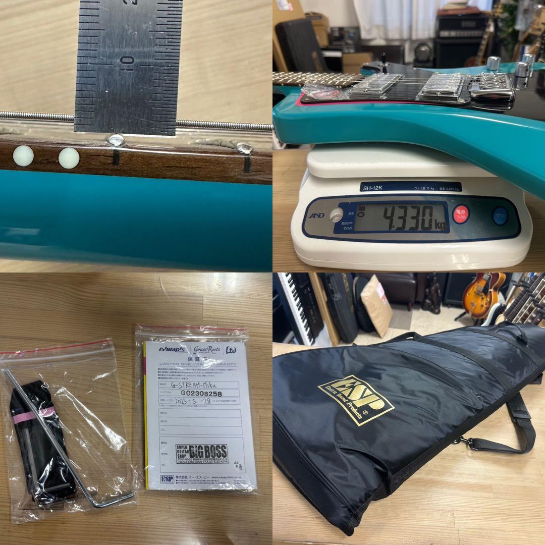 シ*）様 GrassRoots G-STREAM-Miku 美品 ※少し黄色みあ