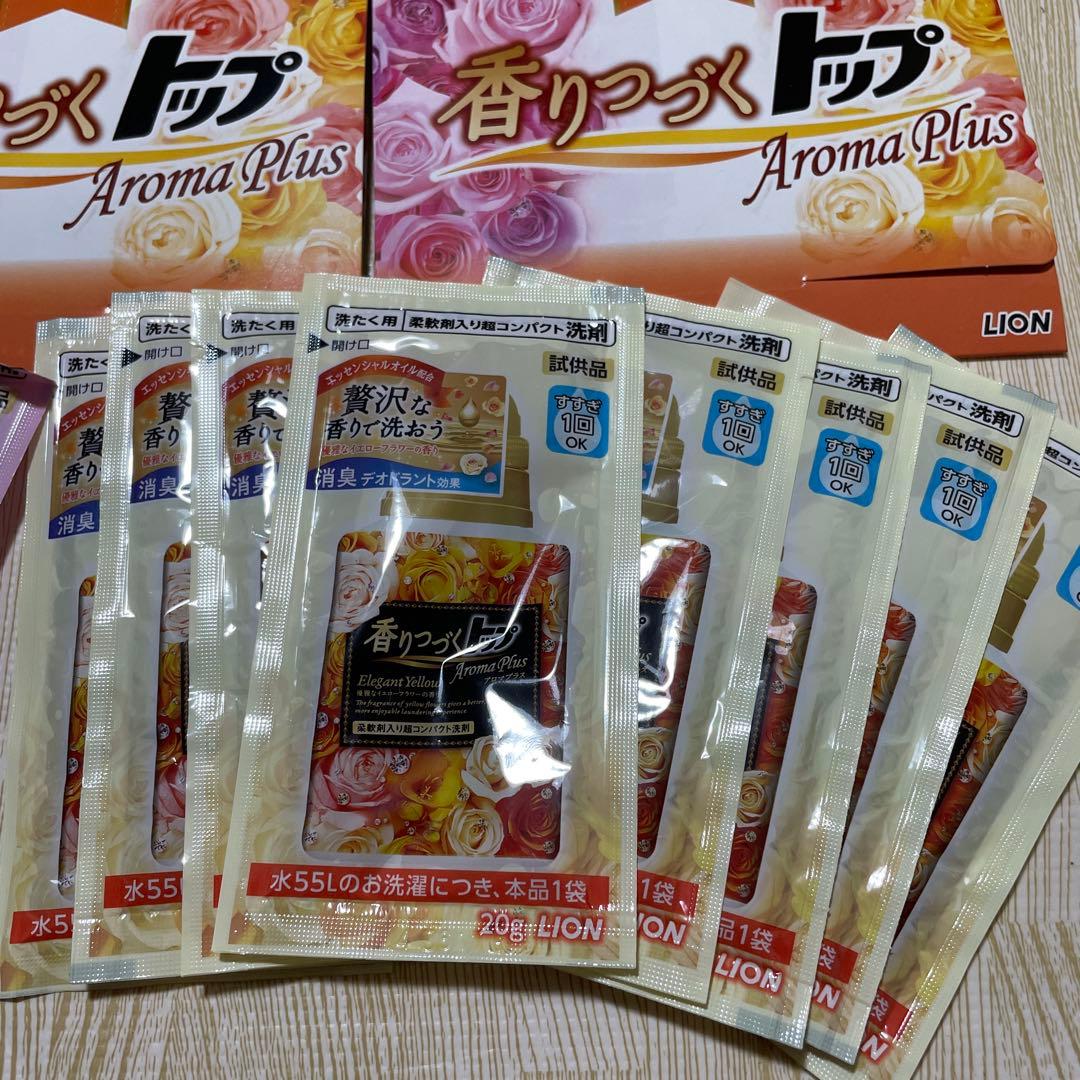 LIONライオン 香りつづくトッブ アロマプラス ピンクローズ イエローフラワー