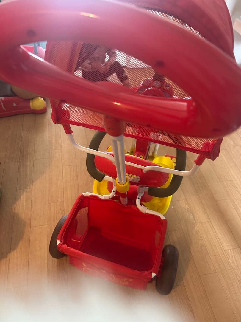 アンパンマン三輪車 デラックス