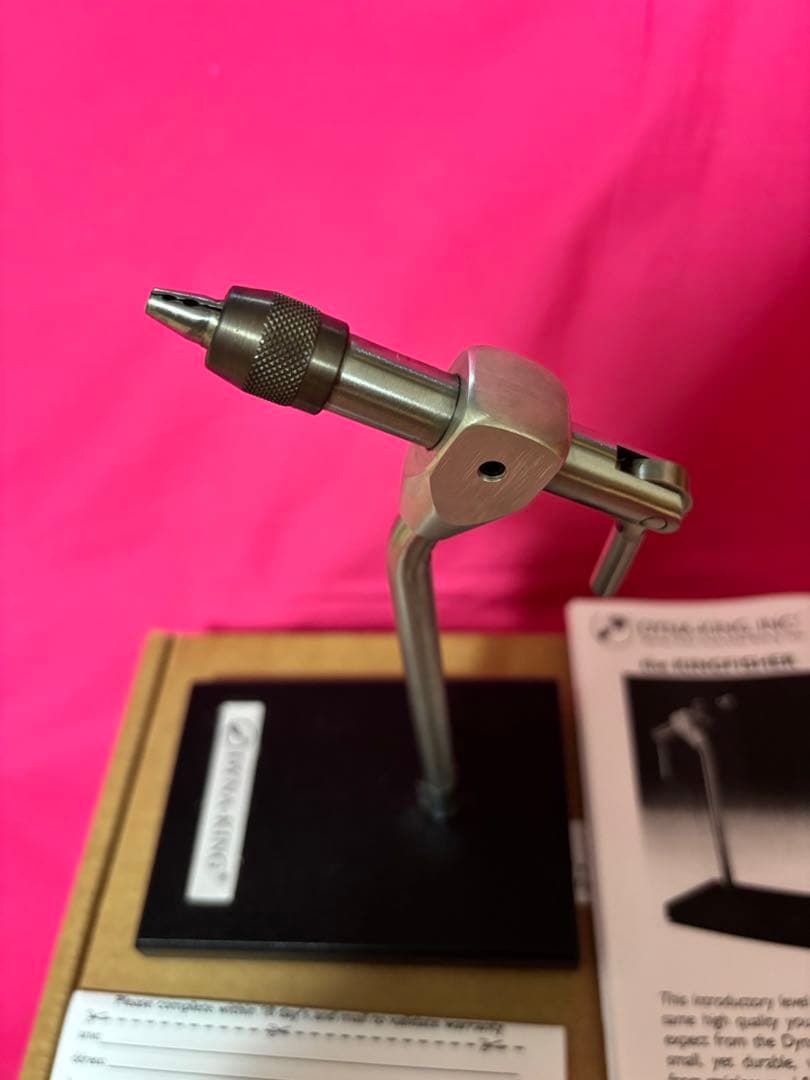 フライタイイング　バイス　ダイナキング　キングフィッシャー　送料込み！