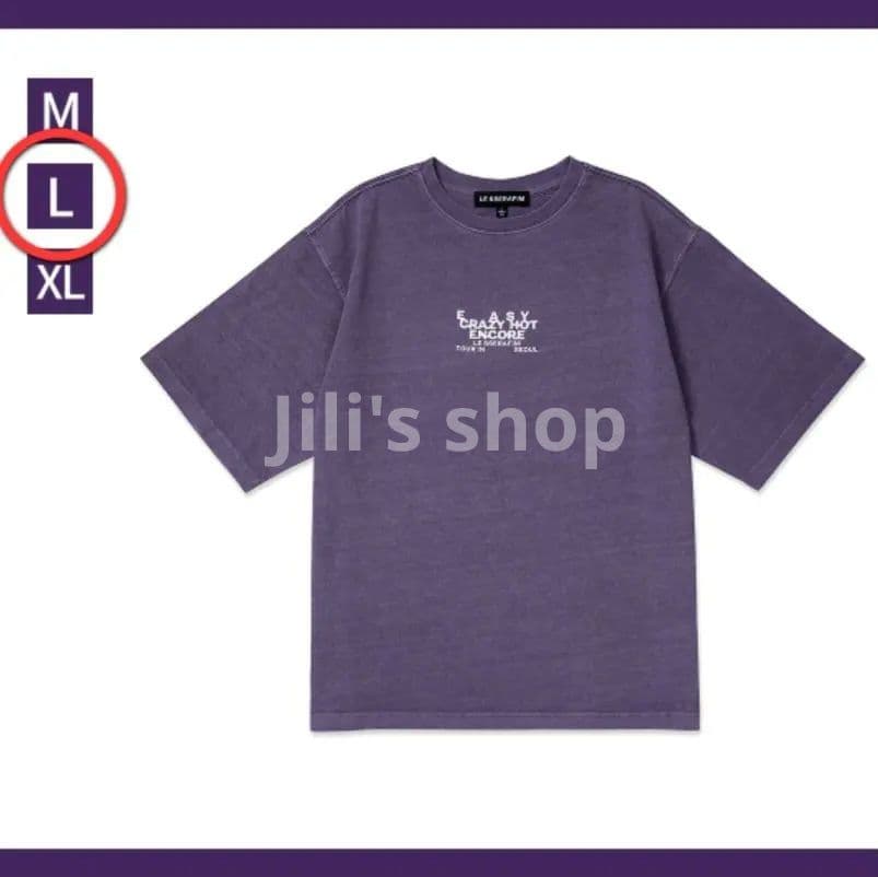 ルセラフィム ソウルコン Tour Routing T-shirt Tシャツ L