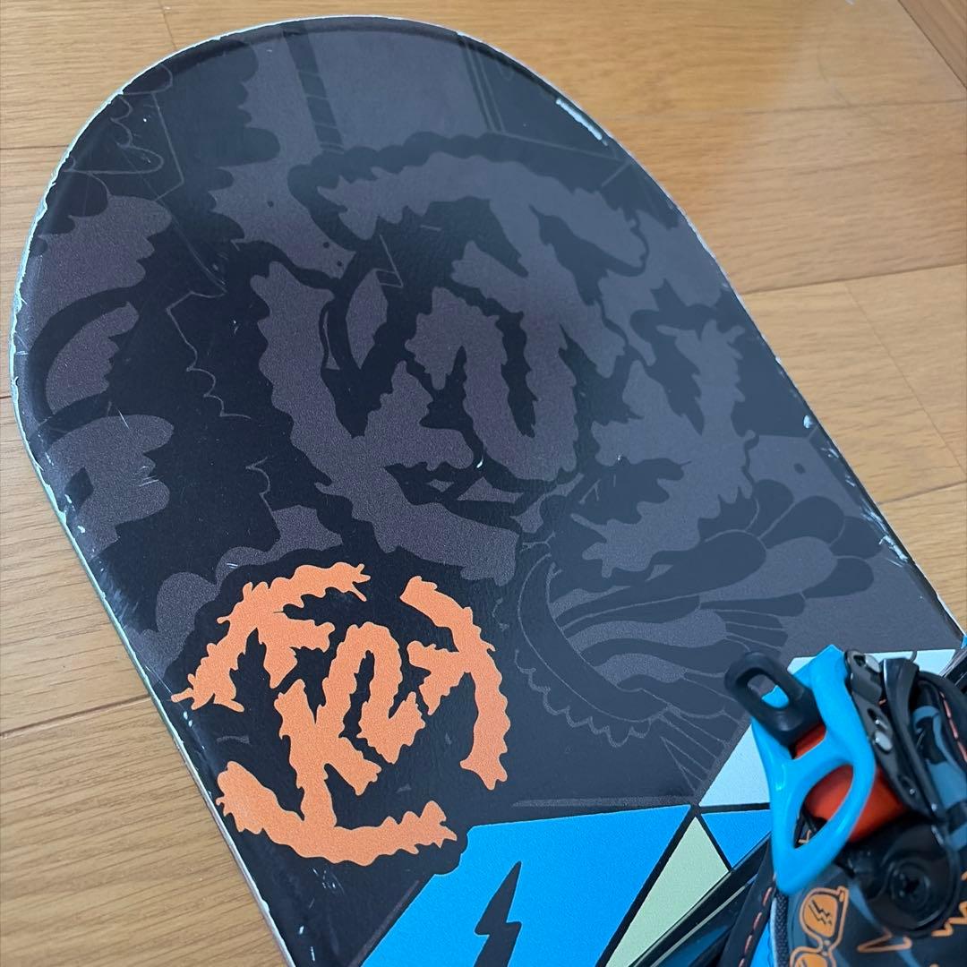 キッズ 120 スノーボード ブーツセット 22cm