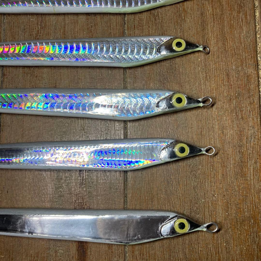 ロングジグ メタルジグ 350〜400 450g 鱗ジグ ジグ 大 メタルジグ大