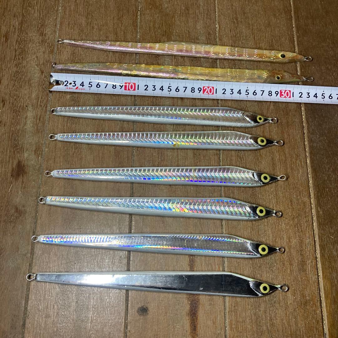 ロングジグ メタルジグ 350〜400 450g 鱗ジグ ジグ 大 メタルジグ大