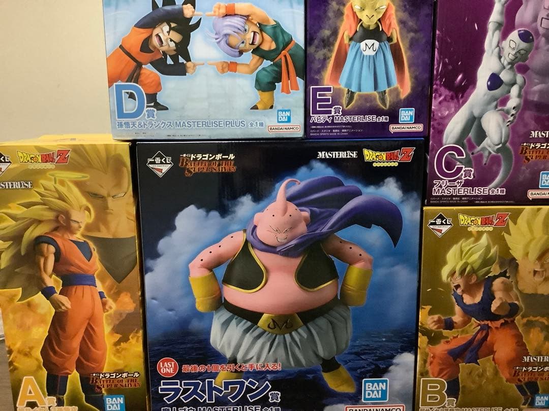 1番くじ　ドラゴンボールZ MASTERLISE コンプリート