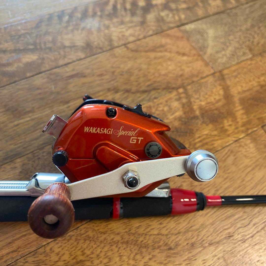 シマノ　ワカサギスペシャルGT　右巻き　ロッド　ライン　仕掛け付き