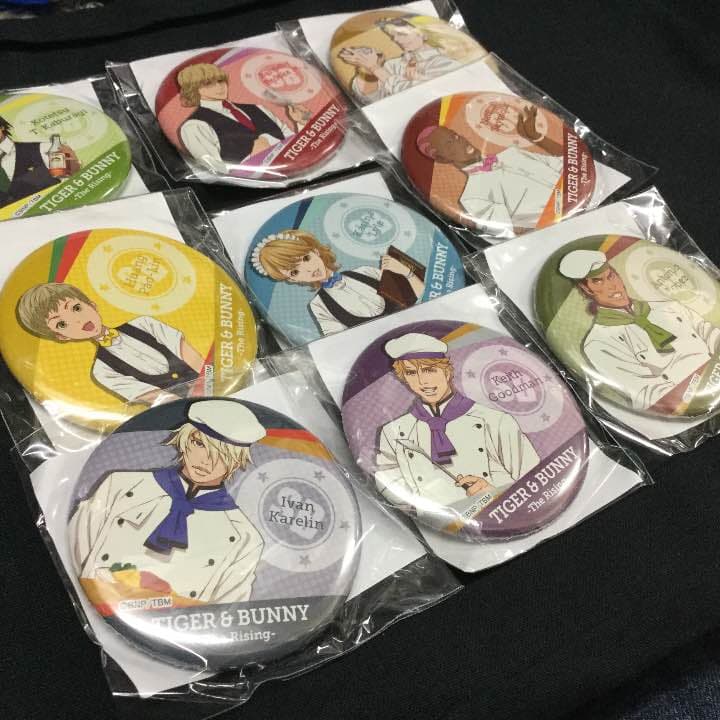 TIGER&BUNNY キャラポップ新柄C賞9種セット タイガー&バニー